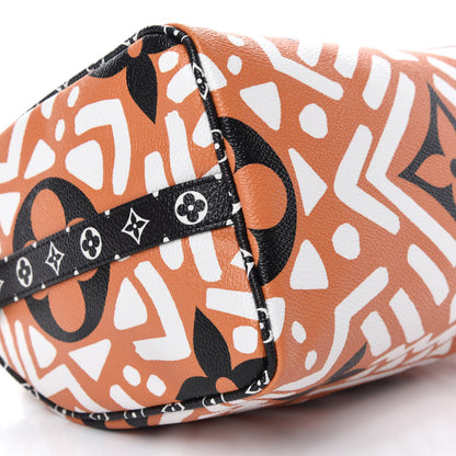 Louis Vuitton Monogram Giant Crafty Speedy Bandouliere 25 Creme Caramel 8 of 9