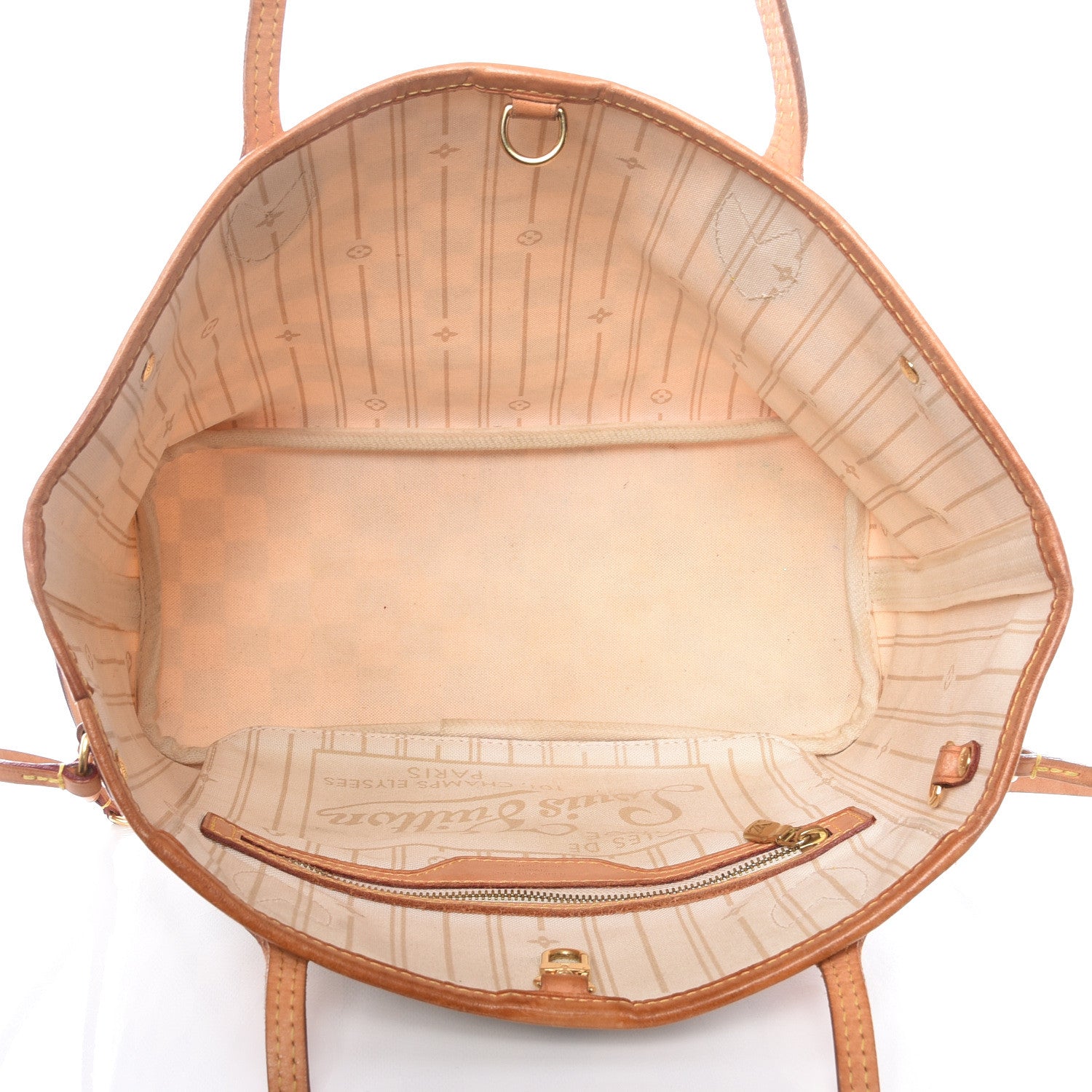Louis Vuitton Damier Azur Neverfull PM 4 of 15