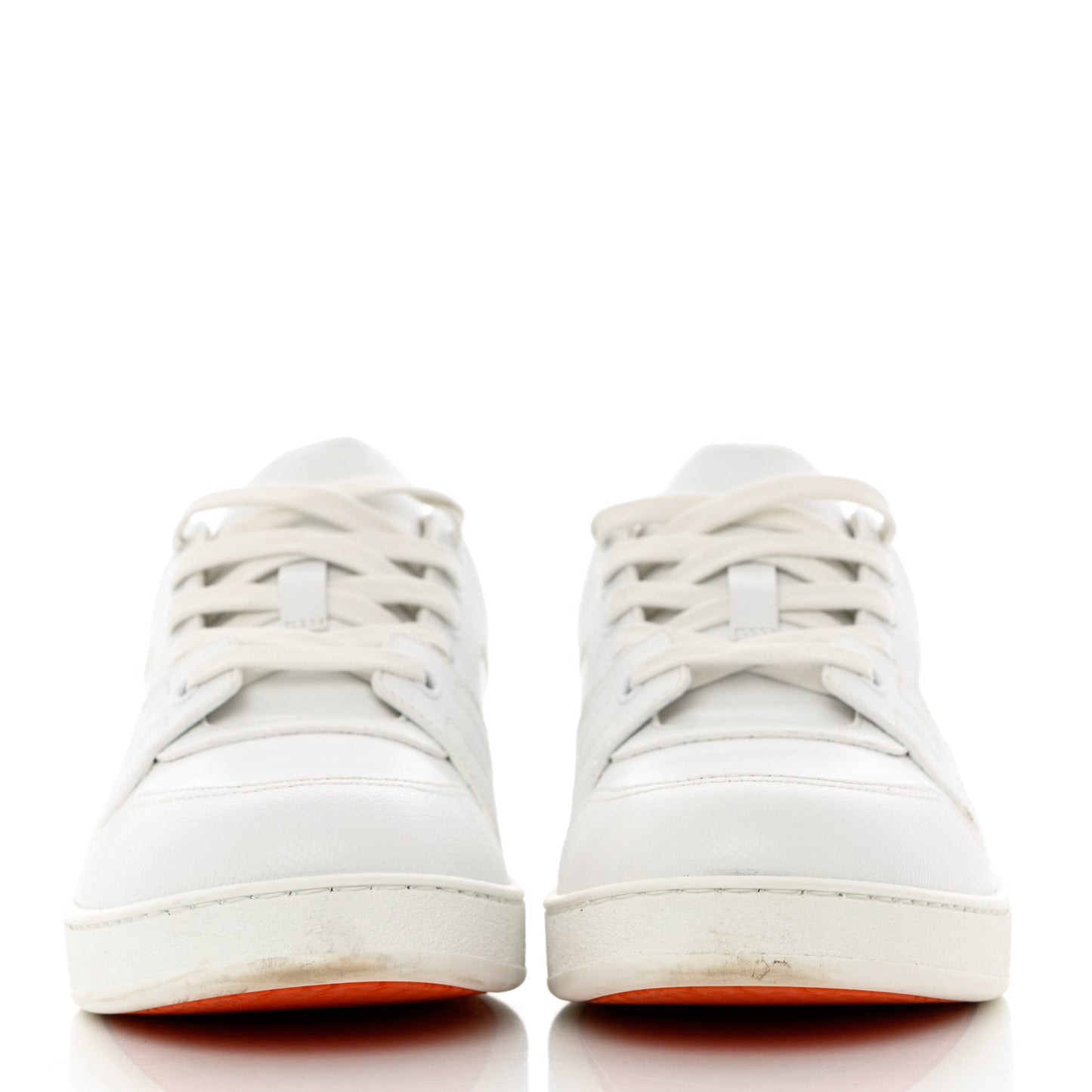 Epsom Calfskin Womens Free Sneakers 37 White