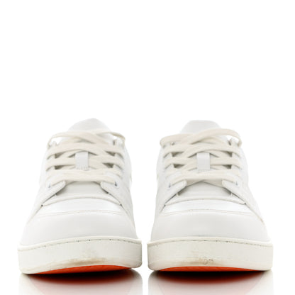 Hermes Epsom Calfskin Womens Free Sneakers 37 White 2 of 10