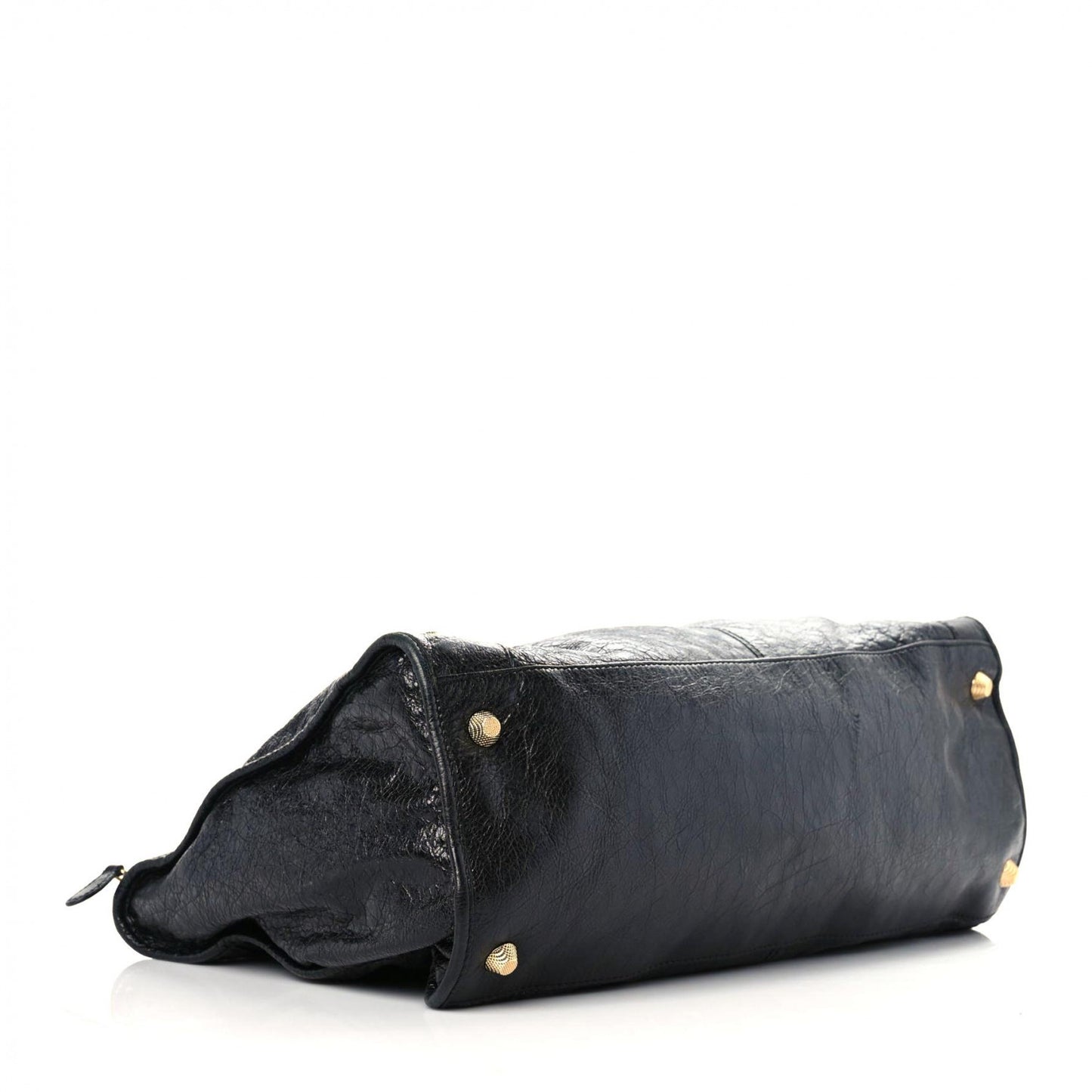 Agneau Giant 12 Gold Hardware Work Black