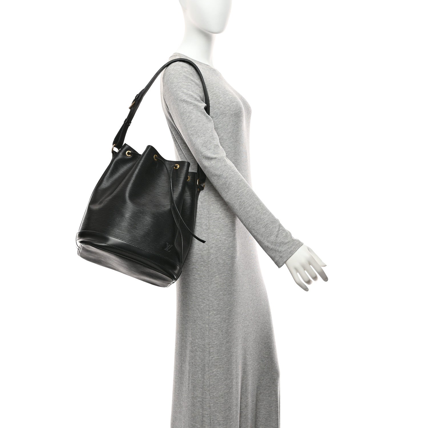 Louis Vuitton Epi Noe Black 2 of 10