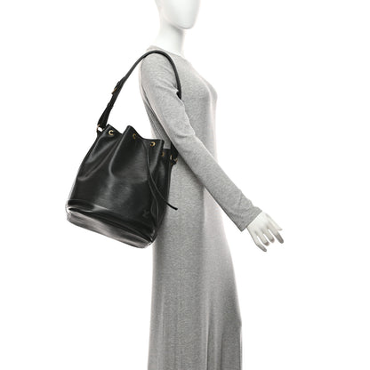 Louis Vuitton Epi Noe Black 2 of 10