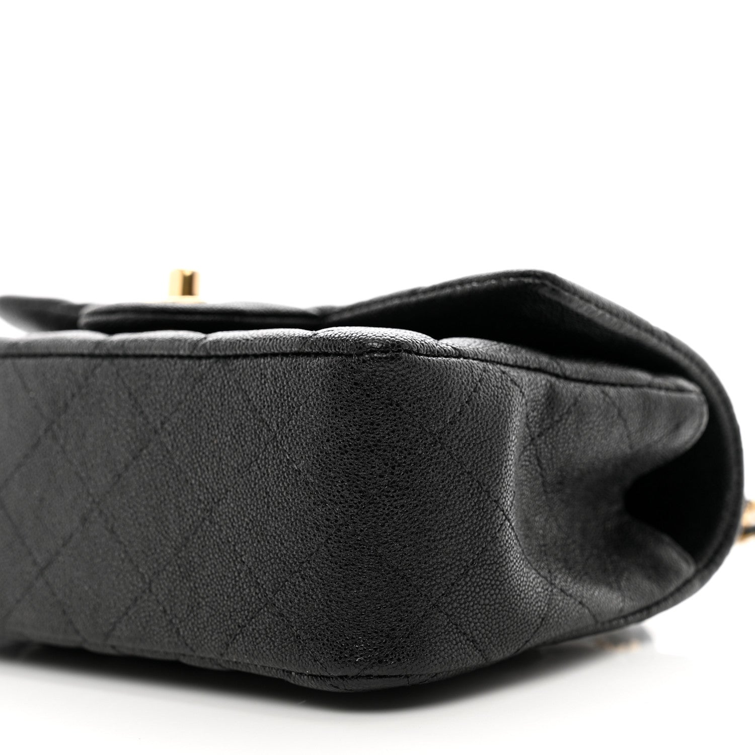 Chanel Caviar Quilted Mini Top Handle Rectangular Flap Black 10 of 10