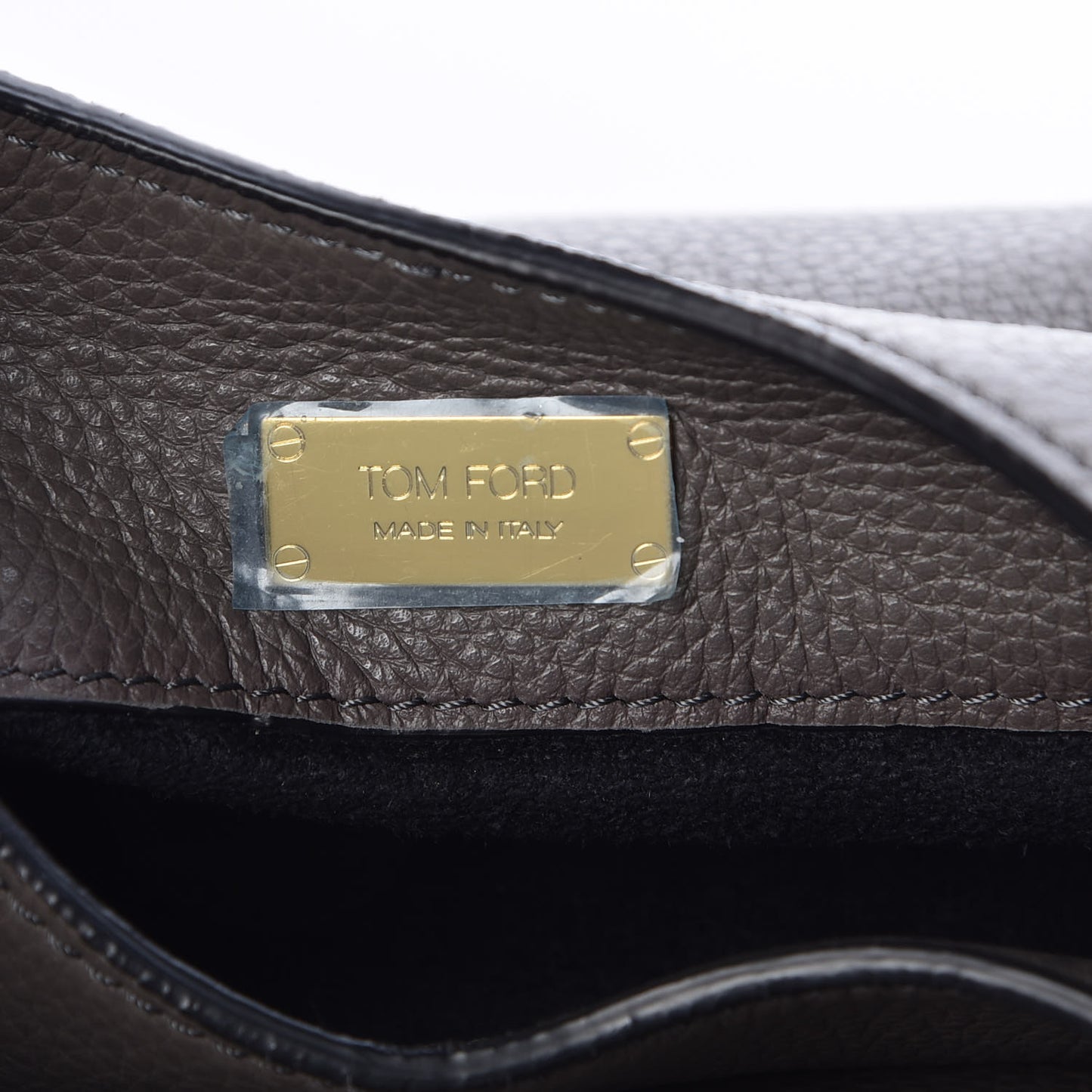 Calfskin Large Alix Padlock Zip Shoulder Bag Graphite