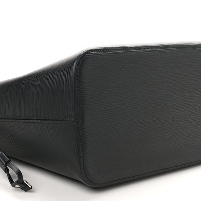 Louis Vuitton Epi Neverfull MM Black 8 of 9