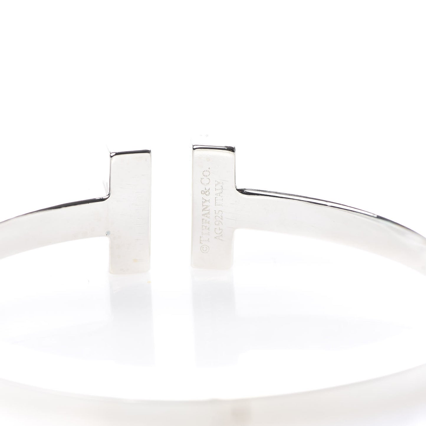 Sterling Silver T Square Bracelet