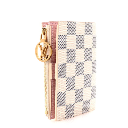 Louis Vuitton Damier Azur Lisa Wallet 3 of 6