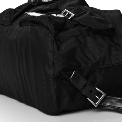 Prada Nylon Vela Medium Backpack Black 6 of 13