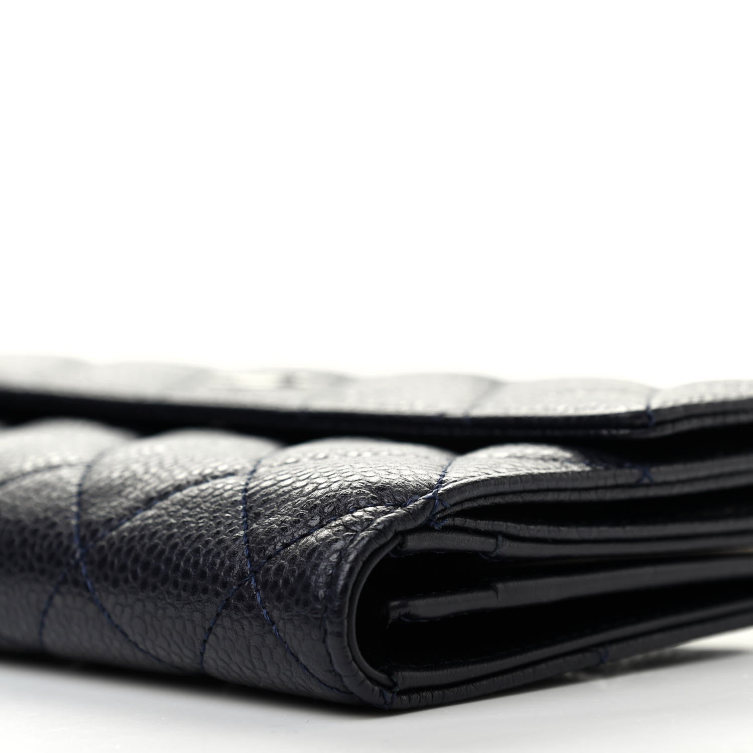 Chanel Caviar Quilted Large Flap Wallet Black 10 of 10