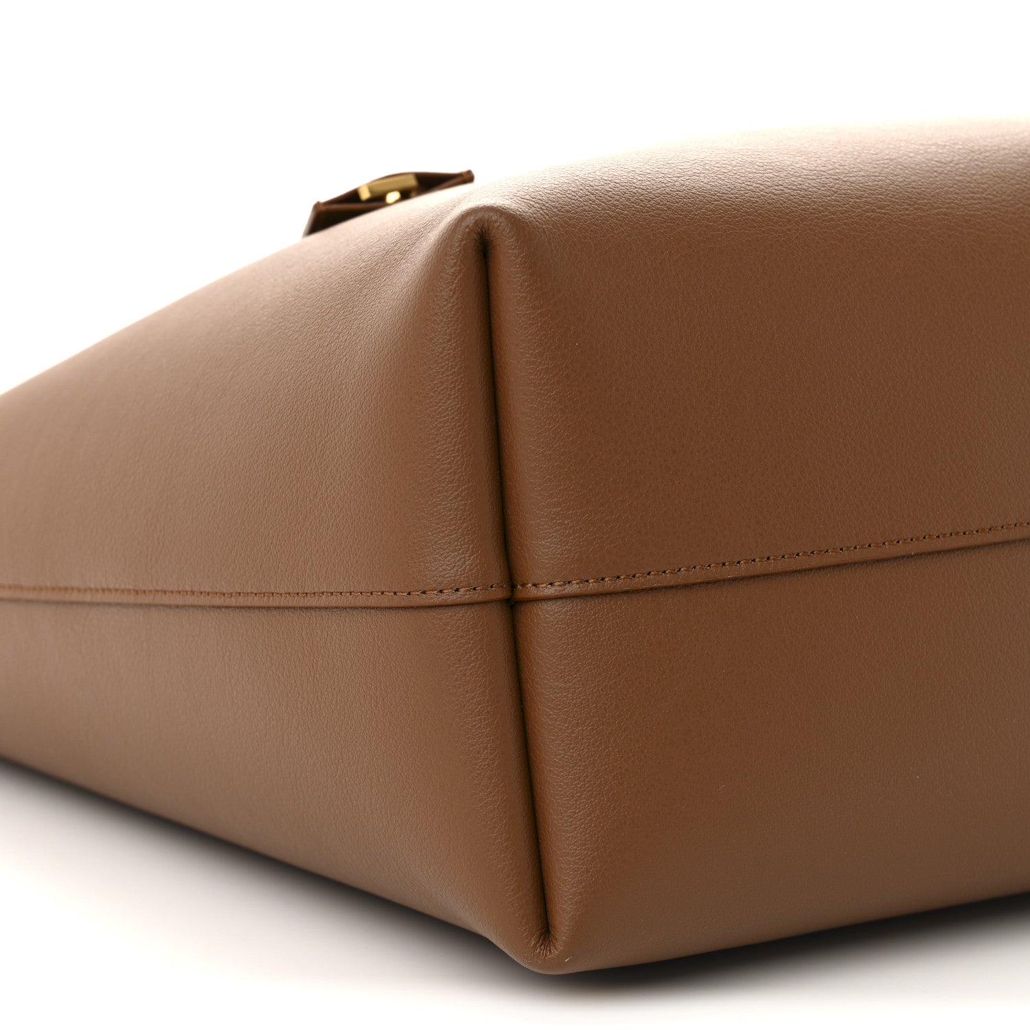 Saint Laurent Calfskin Large Shopping Tote Brick 10 of 12