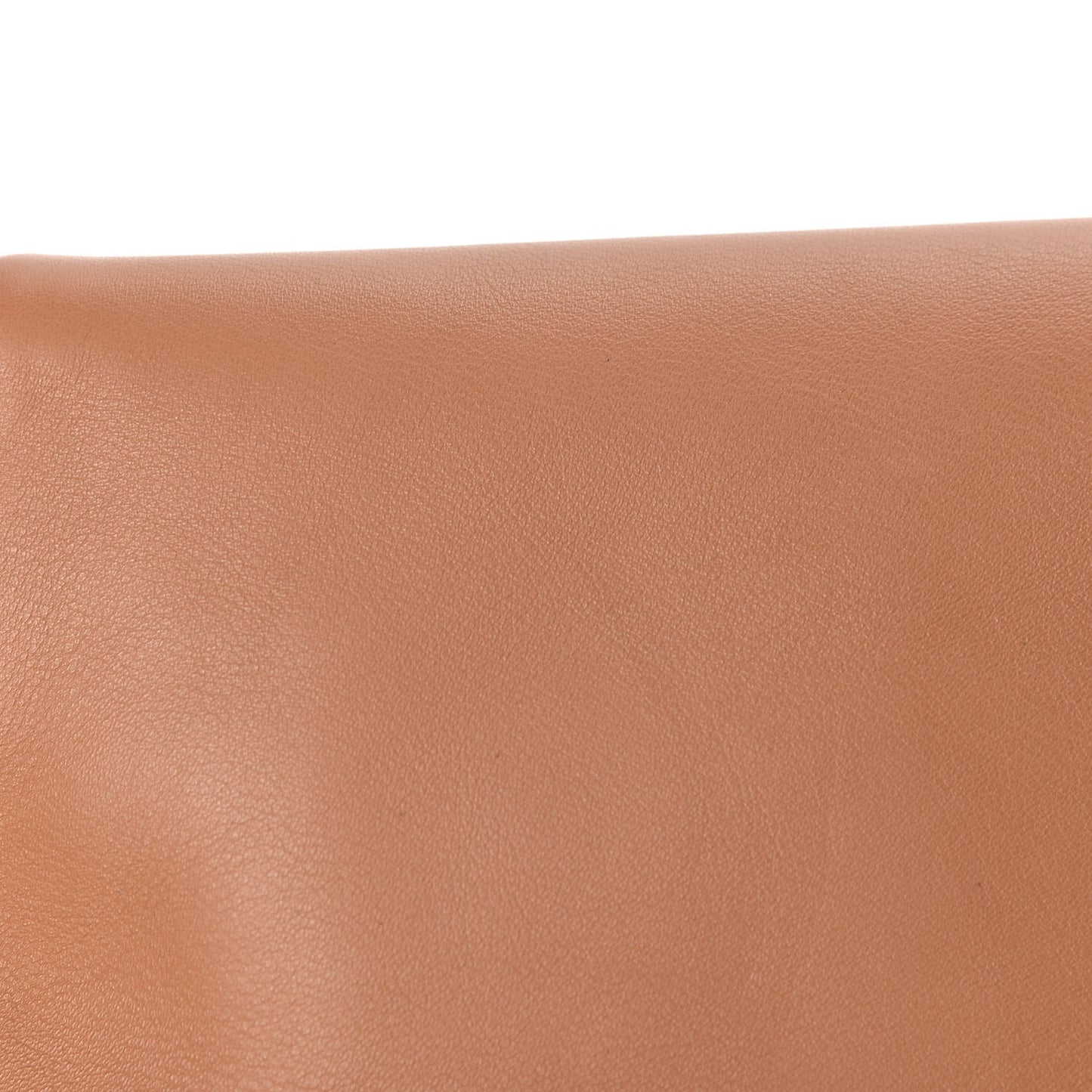 Vitello Flamingo Enamel Fendista Pouchette Crossbody Orzo