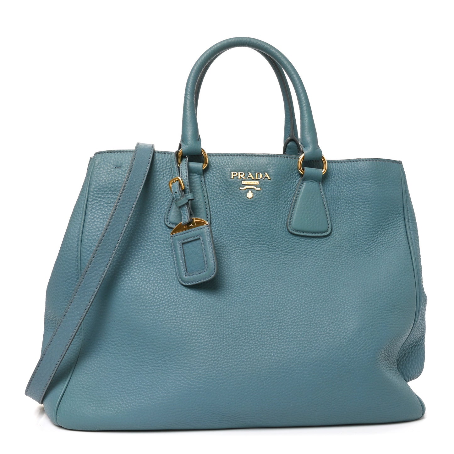 Vitello Daino Tote  Marine