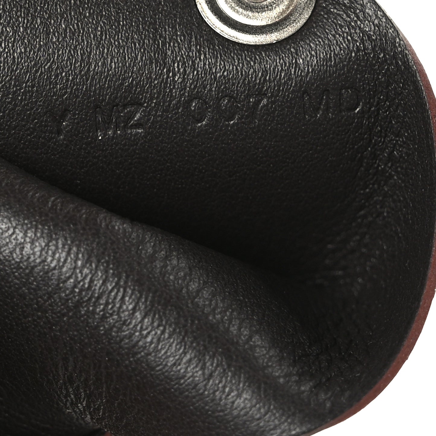 Barenia Verso Calvi Card Case Fauve Black