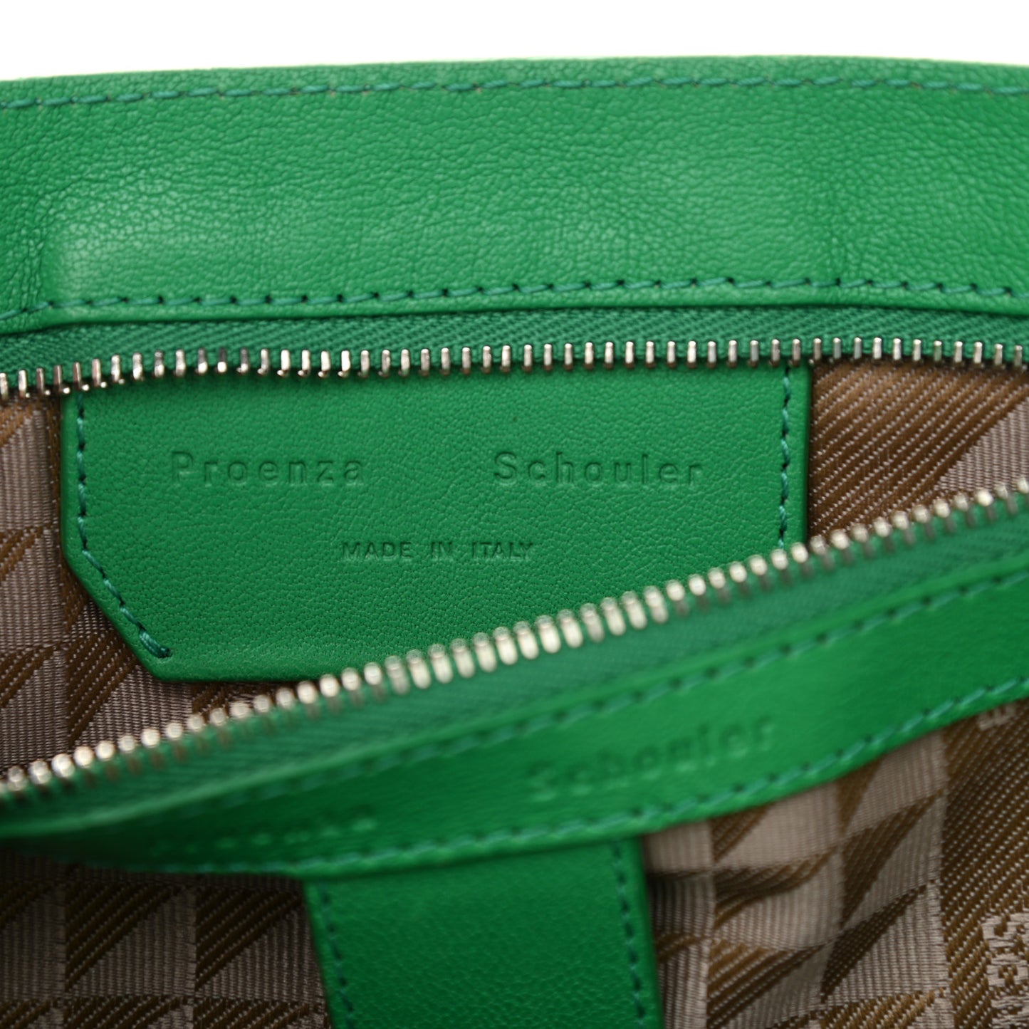 Lambskin Medium PS1 Satchel Aloe