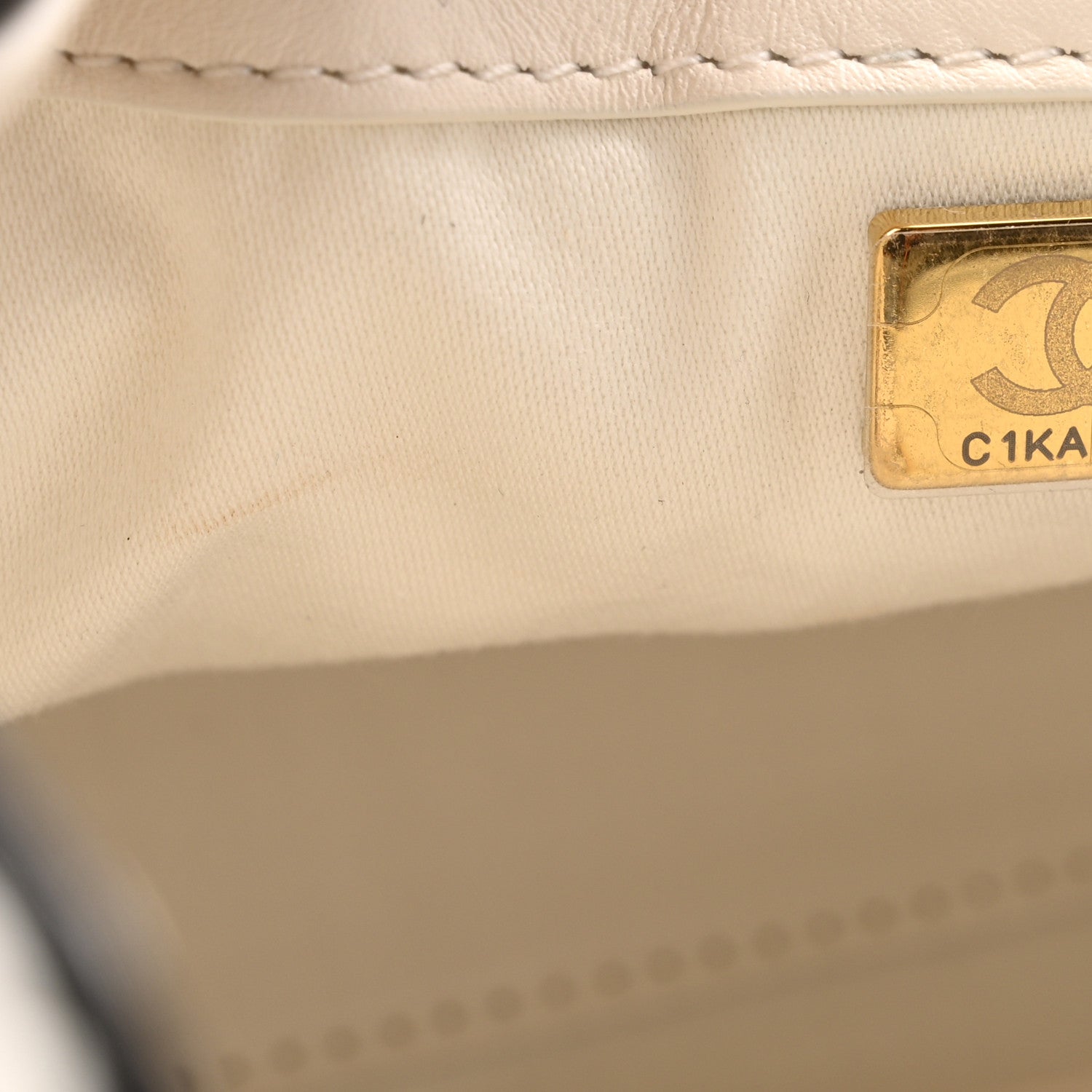 Chanel Braided Raffia Calfskin Mini Chanel 25 Handbag White Black 7 of 11