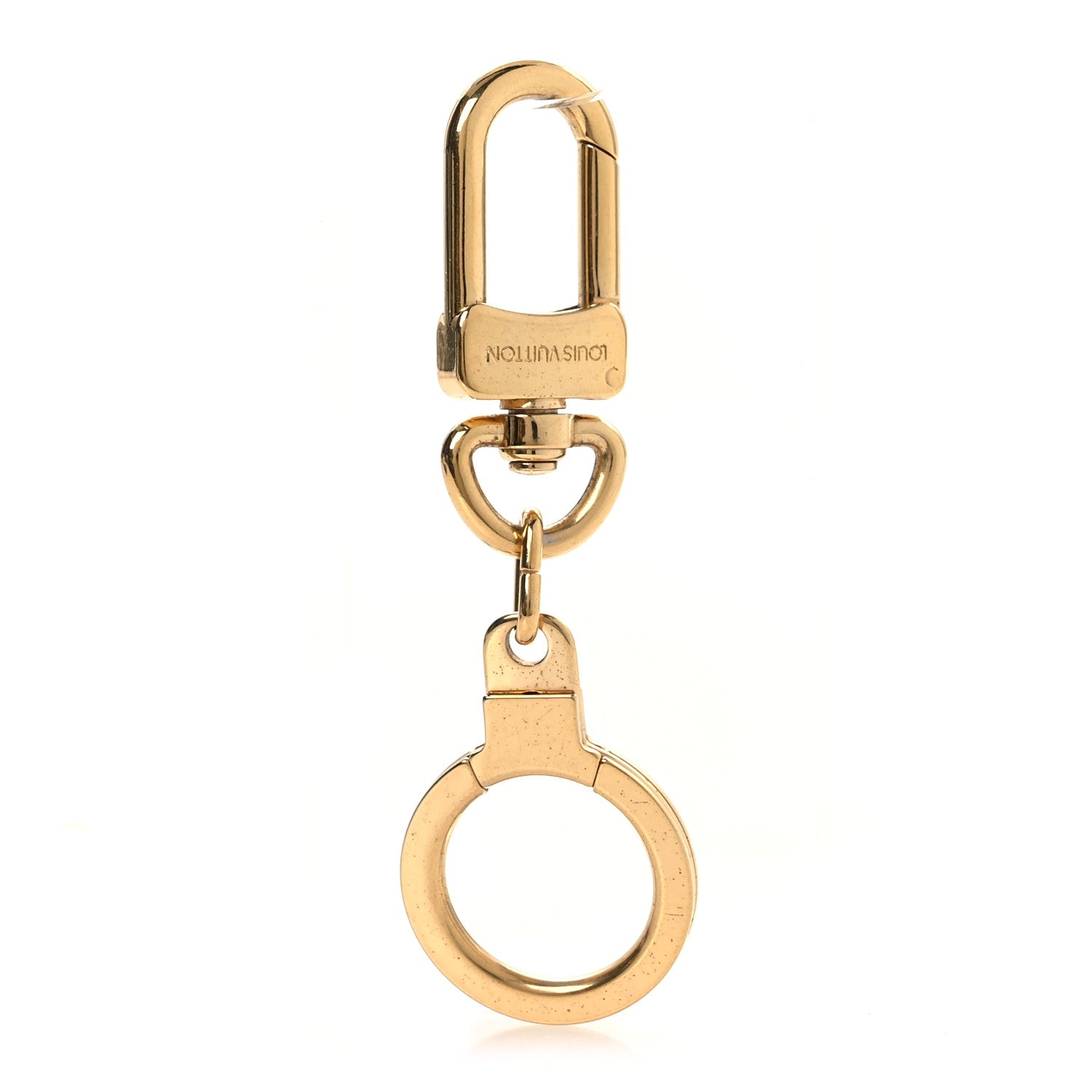 Louis Vuitton Pochette Extender Key Ring Gold 1 of 3