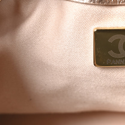 Chanel Metallic Caviar Quilted Small Chanel 25 Handbag Copper 7 of 11