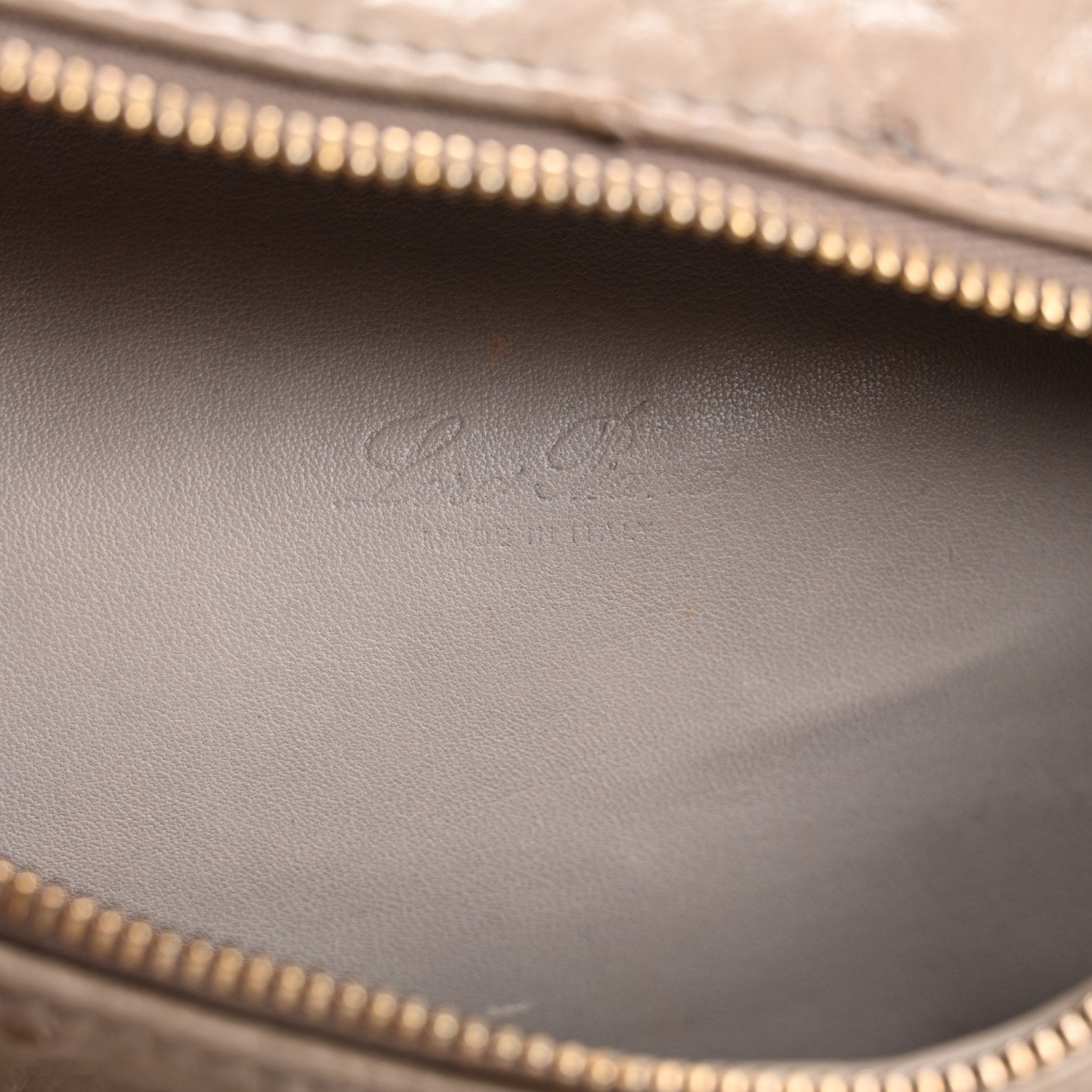 Loro Piana Ostrich L19 Extra Pocket Pouch 6 of 14