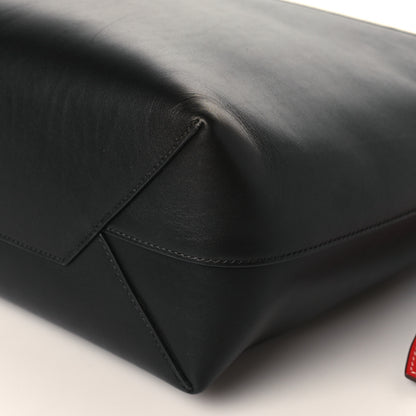 Celine Shiny Smooth Calfskin Twisted Cabas Ivory Black 10 of 10