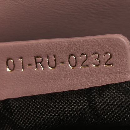 Christian Dior Lambskin Cannage Mini Lady Dior Blush 7 of 11