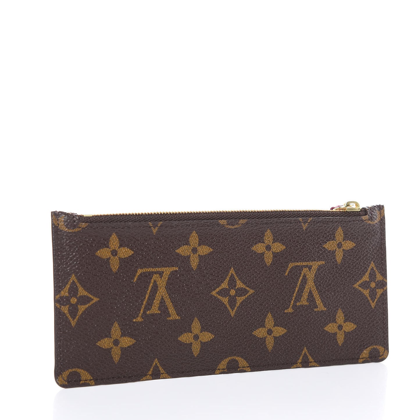 Monogram Josephine Wallet Zippered Insert Fuchsia