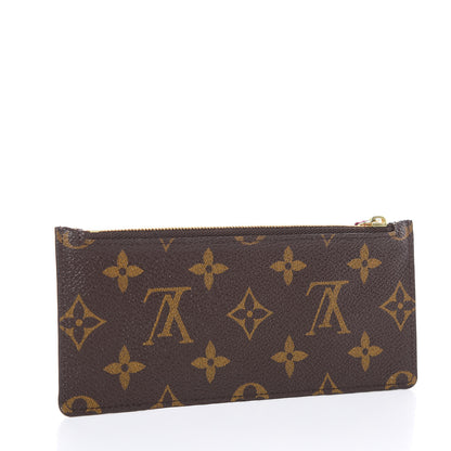 Louis Vuitton Monogram Josephine Wallet Zippered Insert Fuchsia 3 of 6