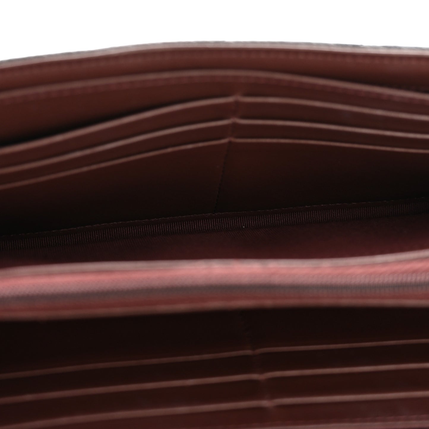 Caviar Quilted Large Gusset Flap Wallet Black