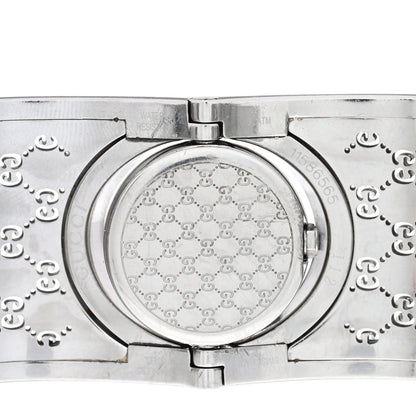 Gucci Stainless Steel 33mm Twirl Quartz Watch Brown 4 of 5
