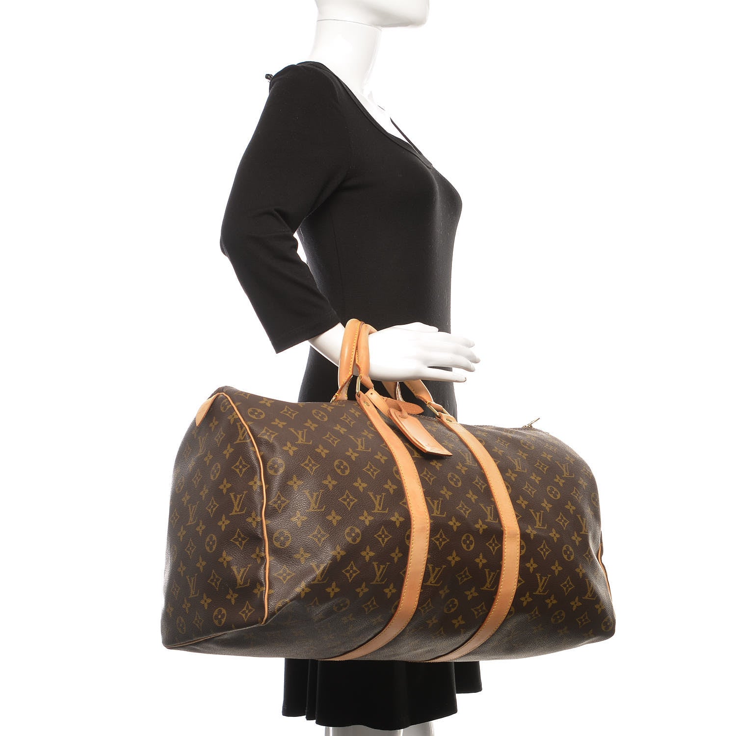 Louis Vuitton Monogram Keepall 50 2 of 18