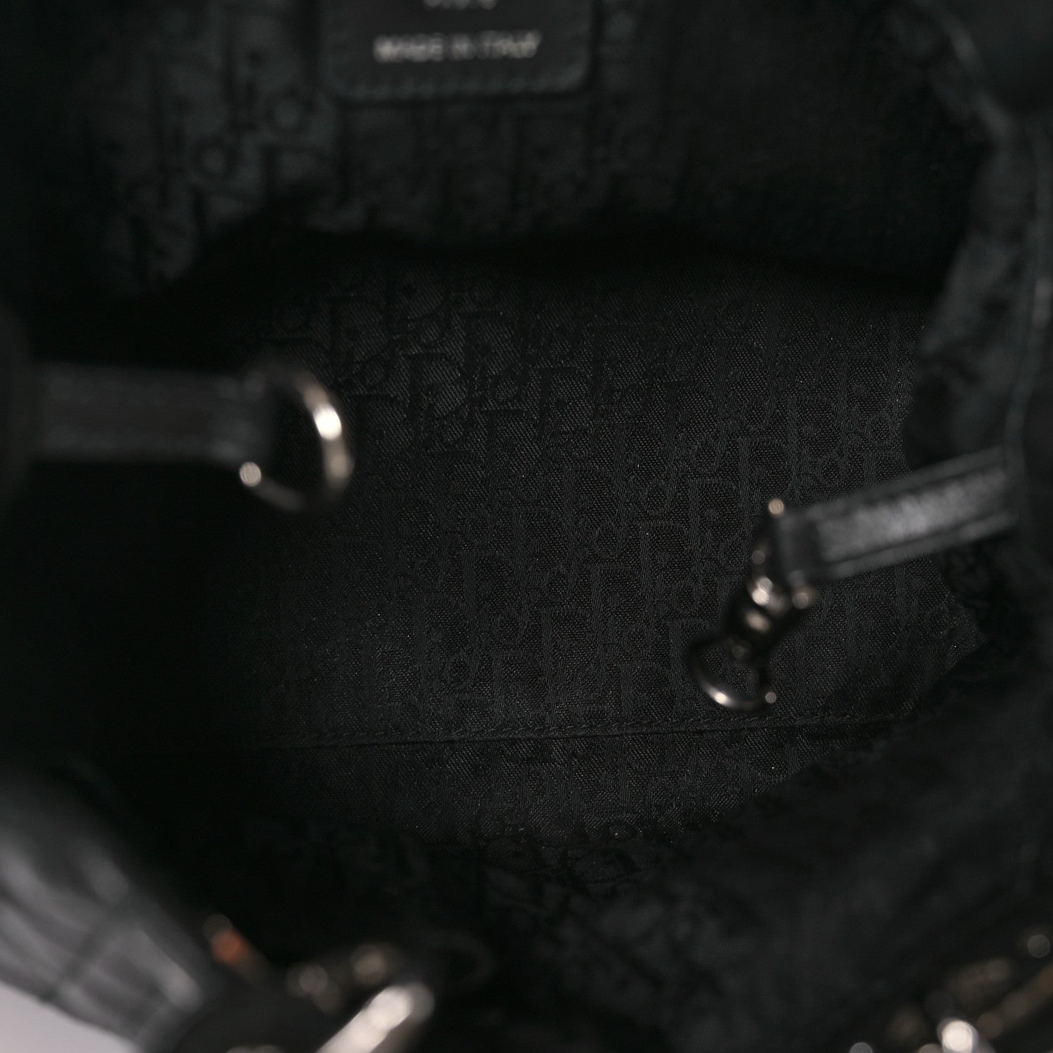 Christian Dior Lambskin Cannage Small Soft Lady Dior Tote Black 5 of 13
