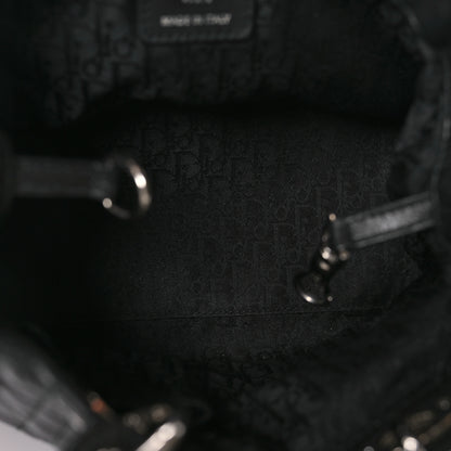 Christian Dior Lambskin Cannage Small Soft Lady Dior Tote Black 5 of 13