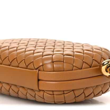 Bottega Veneta Calfskin Intrecciato Knot On Strap Camel 9 of 9
