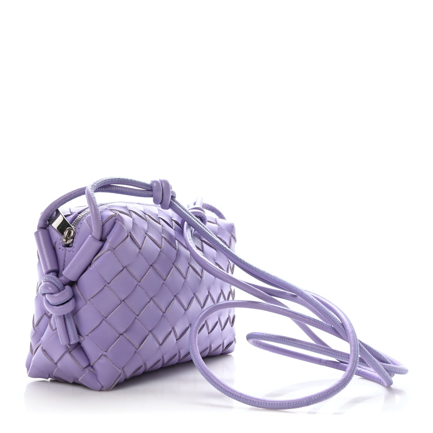 Bottega Veneta Nappa Intrecciato Mini Loop Camera Bag Wisteria 3 of 9