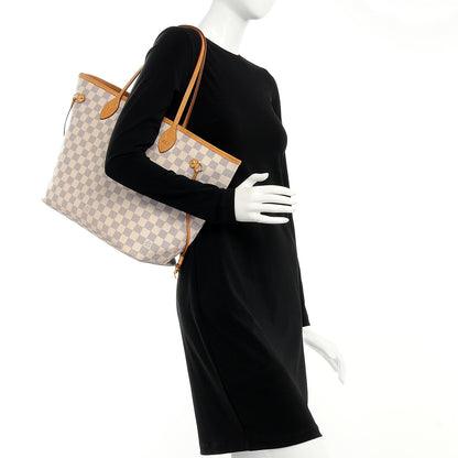 Louis Vuitton Damier Azur Neo Neverfull MM 2 of 20