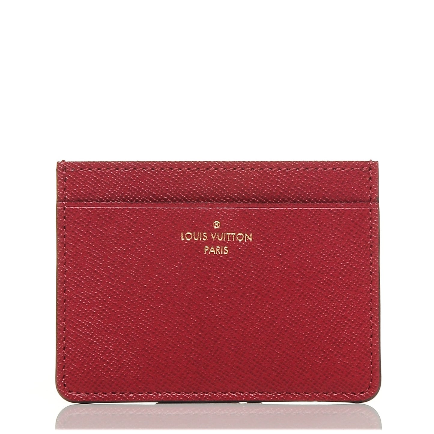 Calfskin Jeanne Wallet Insert Fuchsia