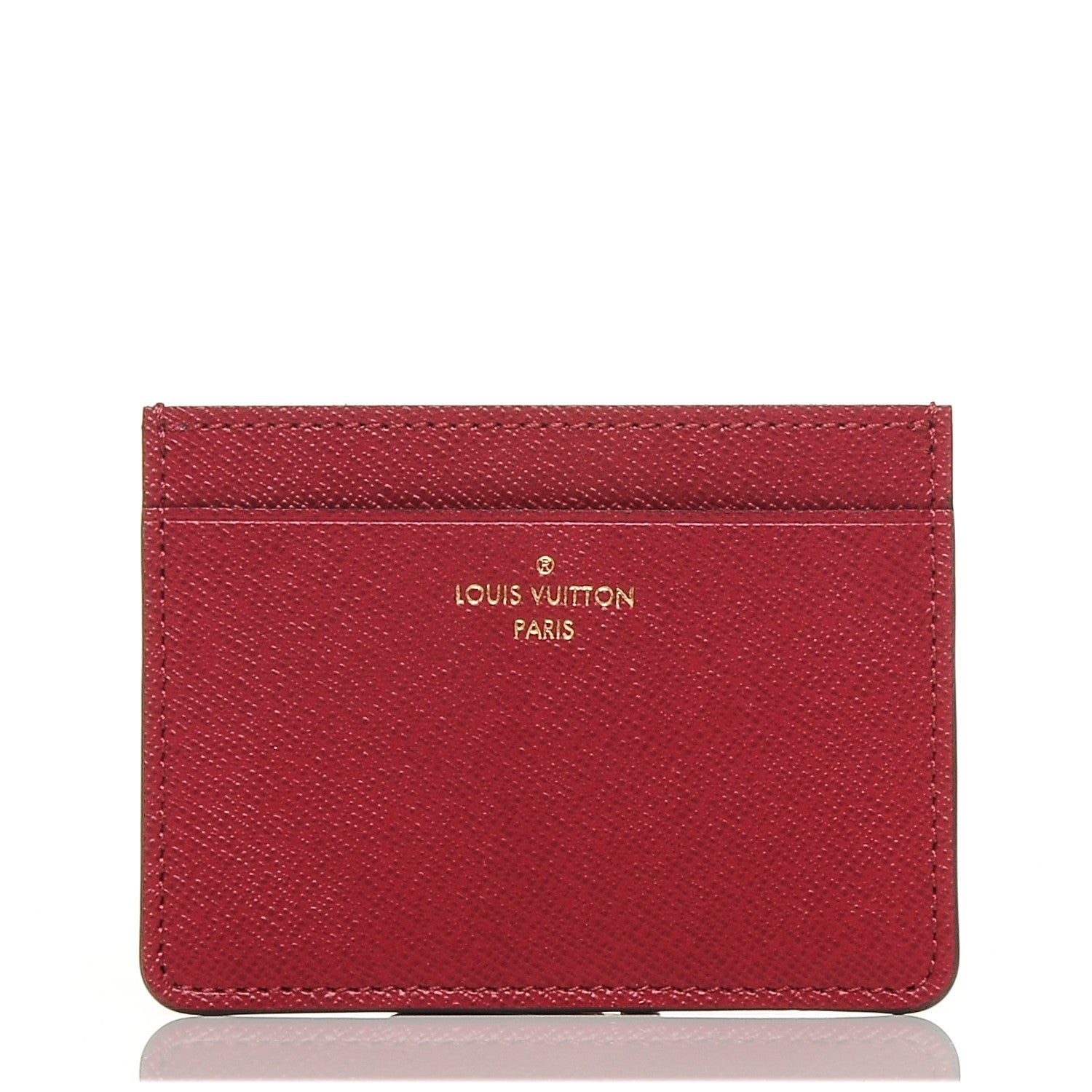 Louis Vuitton Calfskin Jeanne Wallet Insert Fuchsia 1 of 6