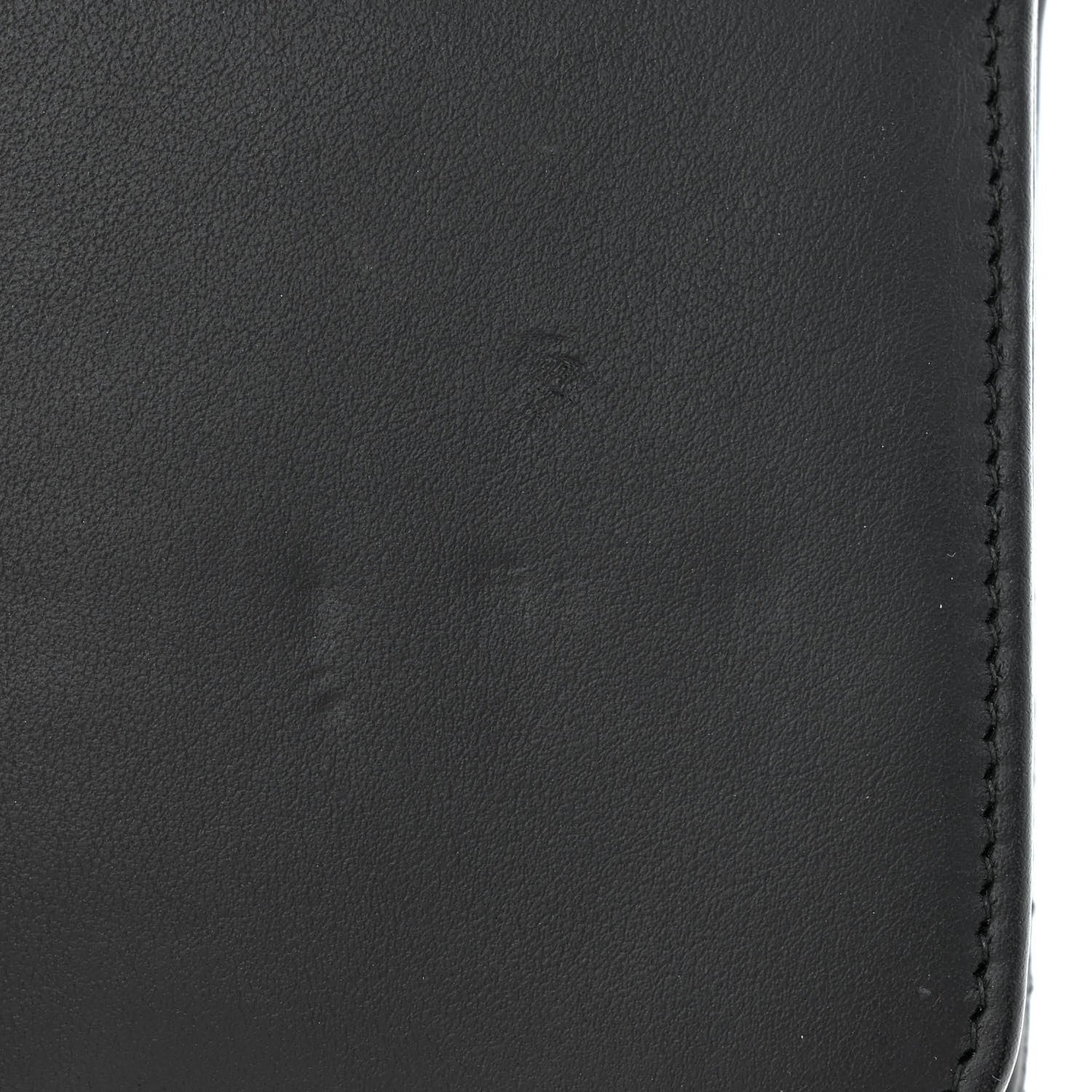 Chanel Crackled Patent Calfskin Quilted Pearl Wallet On Chain WOC Black 13 of 13