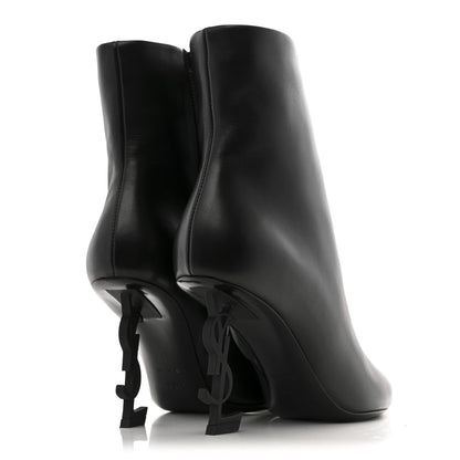 Saint Laurent Nappa Vendome Opyum 85 Ankle Boots 39 Black 5 of 10
