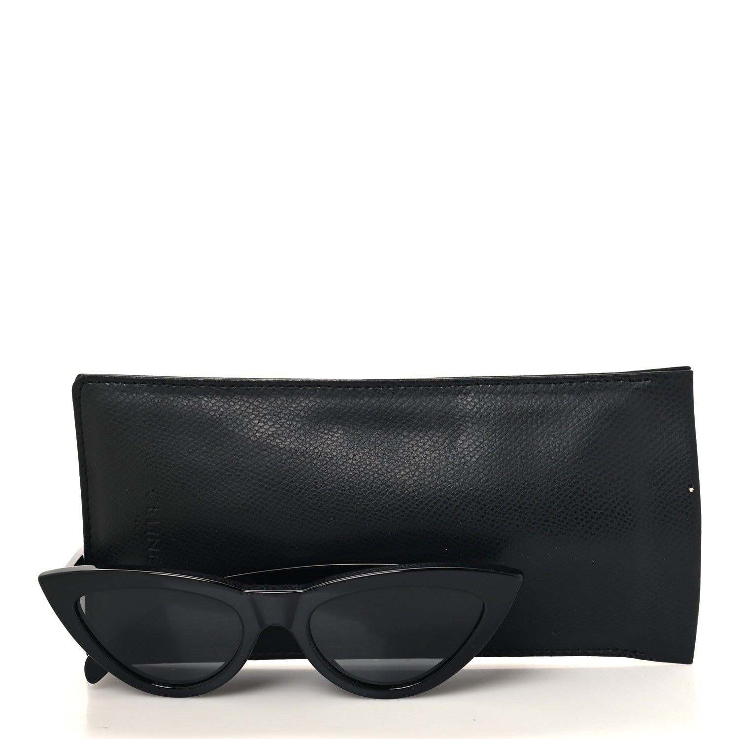 Celine Cat Eye Sunglasses CL4019IN Black 7 of 7