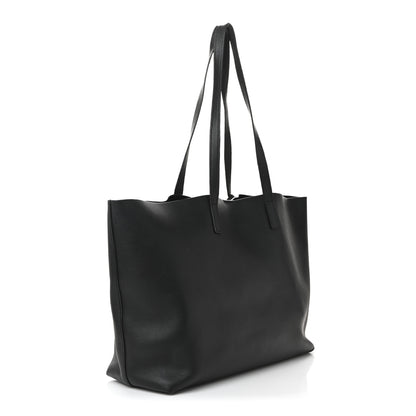 Saint Laurent Calfskin Large Shopping Tote Black 3 of 14