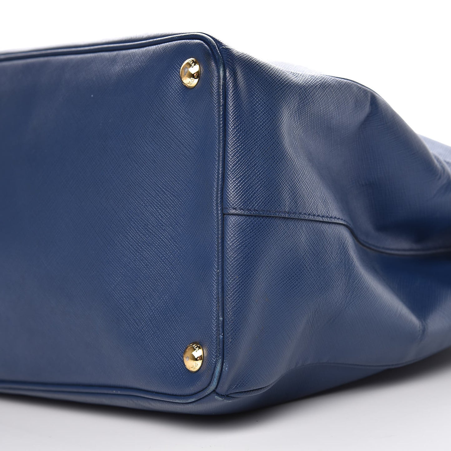 Saffiano Lux Extra Large Galleria Double Zip Tote Bluette
