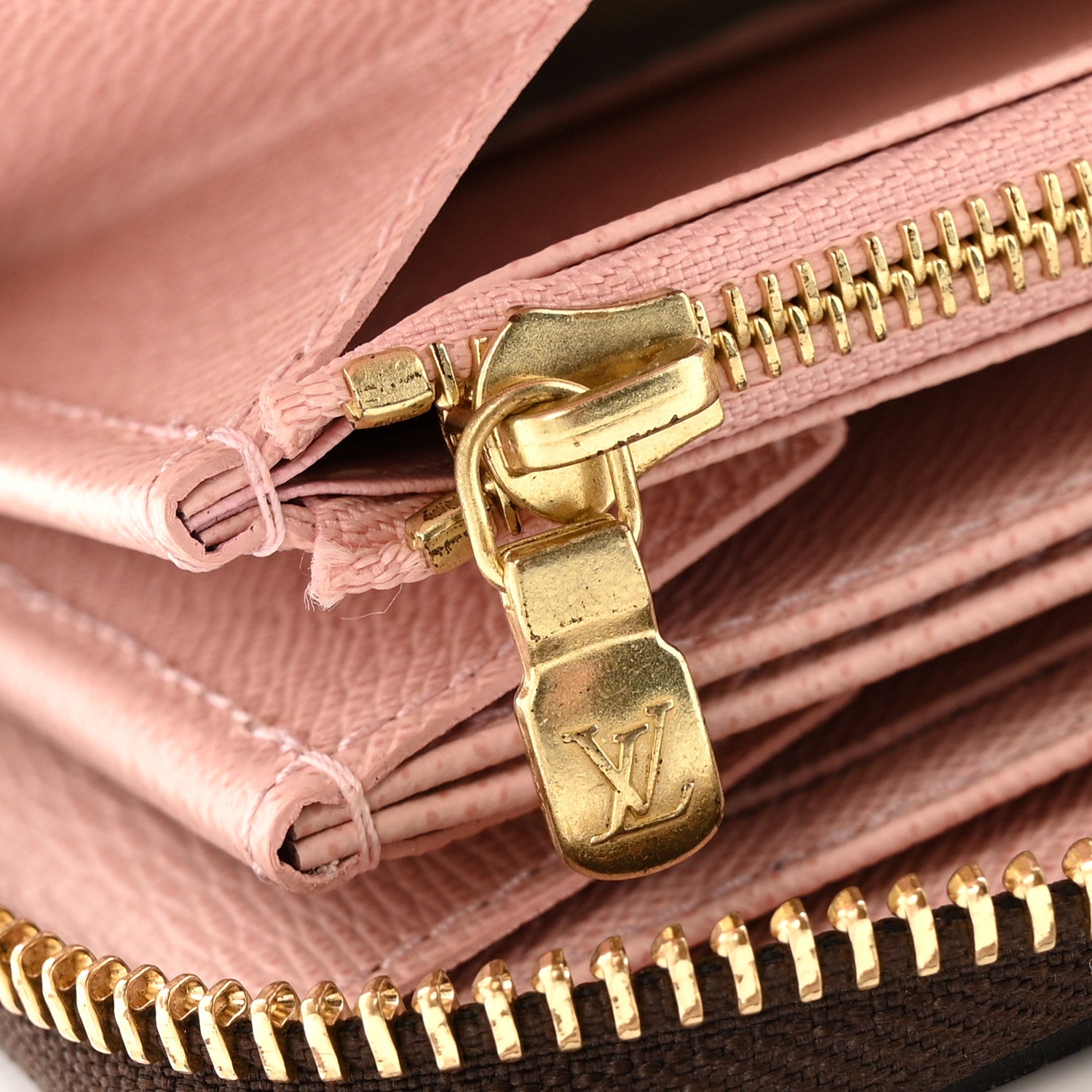 Louis Vuitton Monogram Zippy Wallet Rose Ballerine 11 of 17