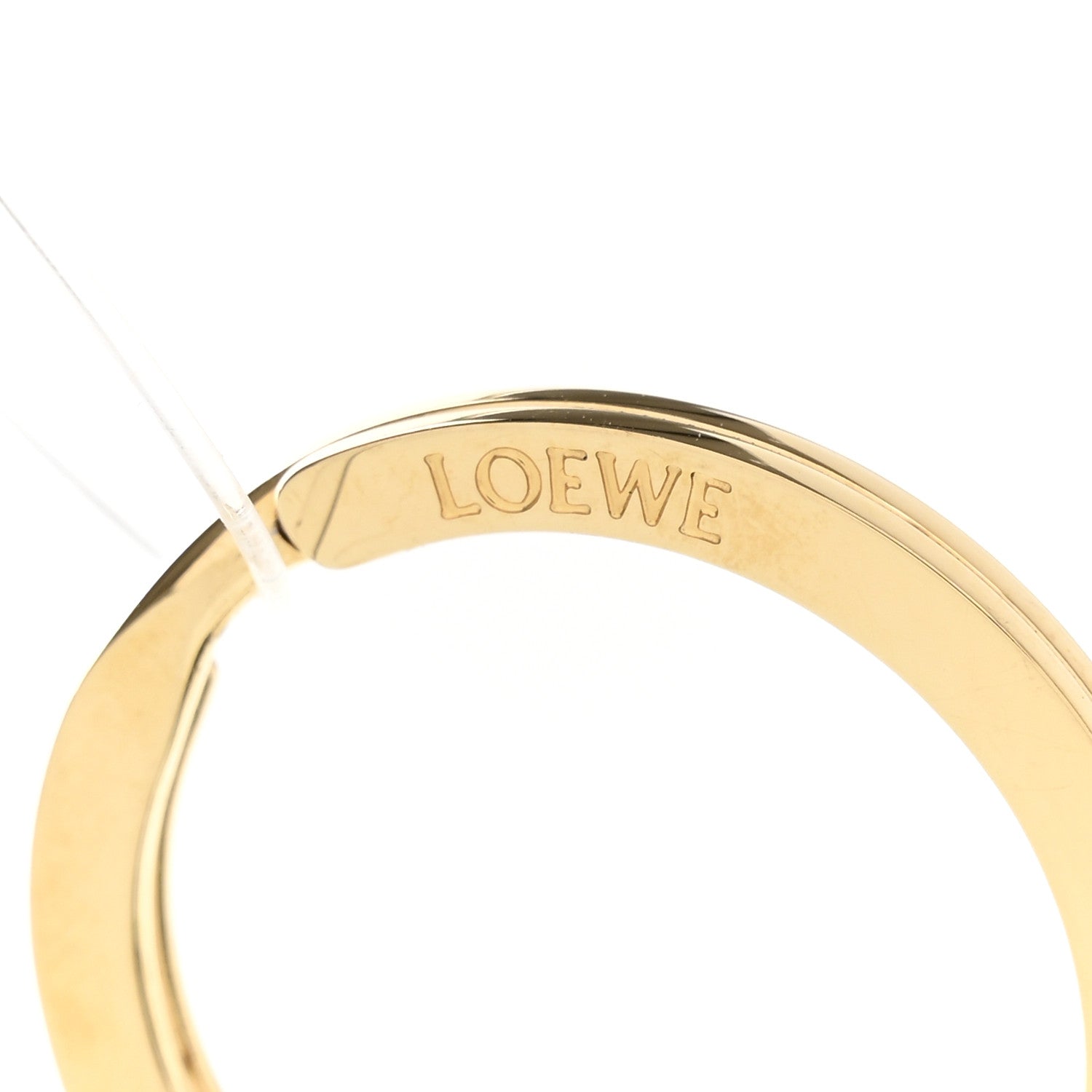 Loewe Calfskin Braided Bag Charm Olive Dark Khaki 3 of 5