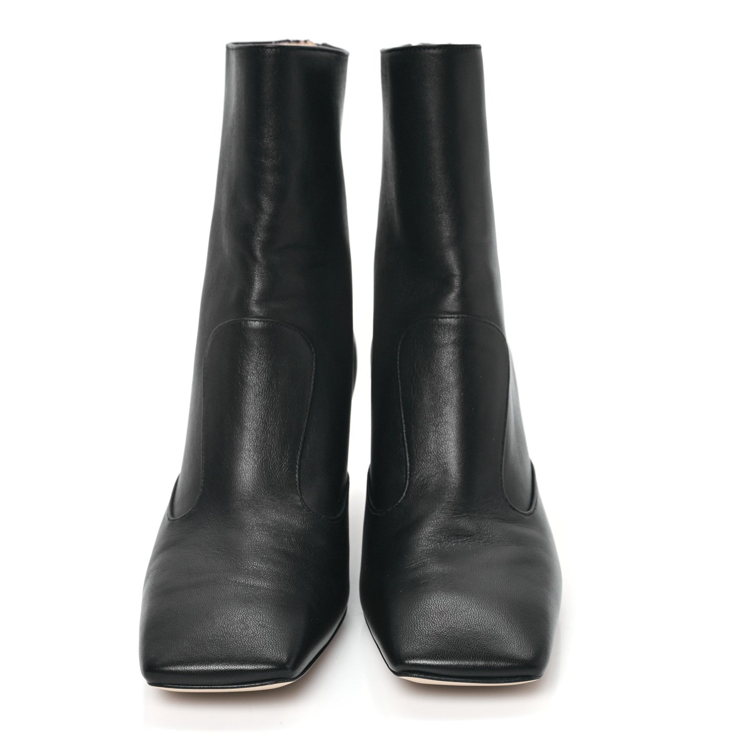 Fendi Nappa FFreedom Ankle Boots 36.5 Black 2 of 9