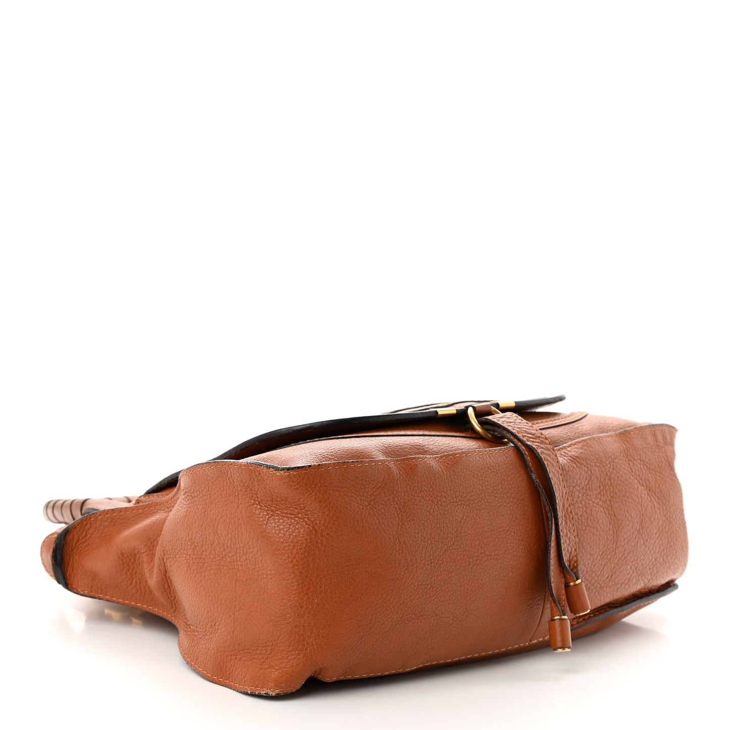 Calfskin Medium Marcie Satchel Tan