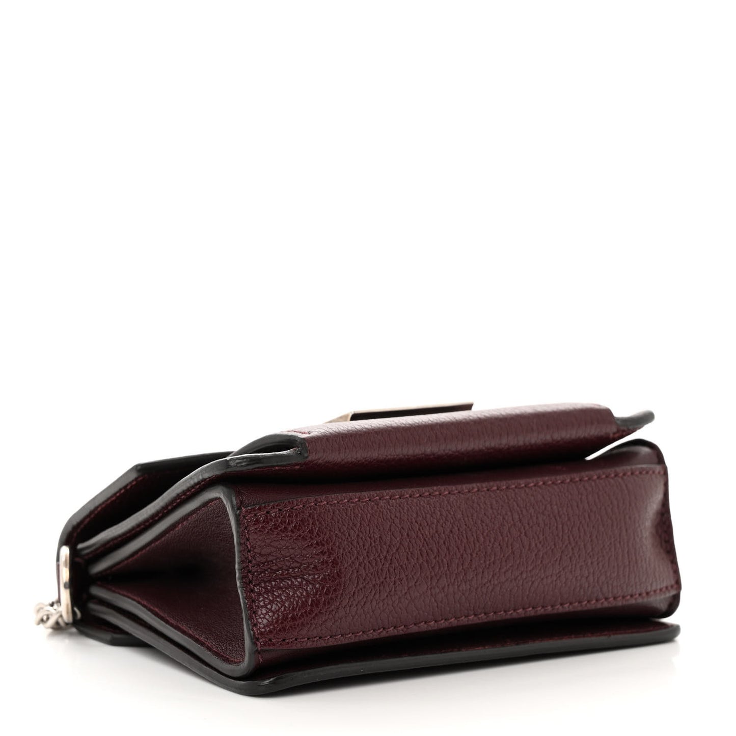 Goatskin Mini GV3 Shoulder Bag Oxblood