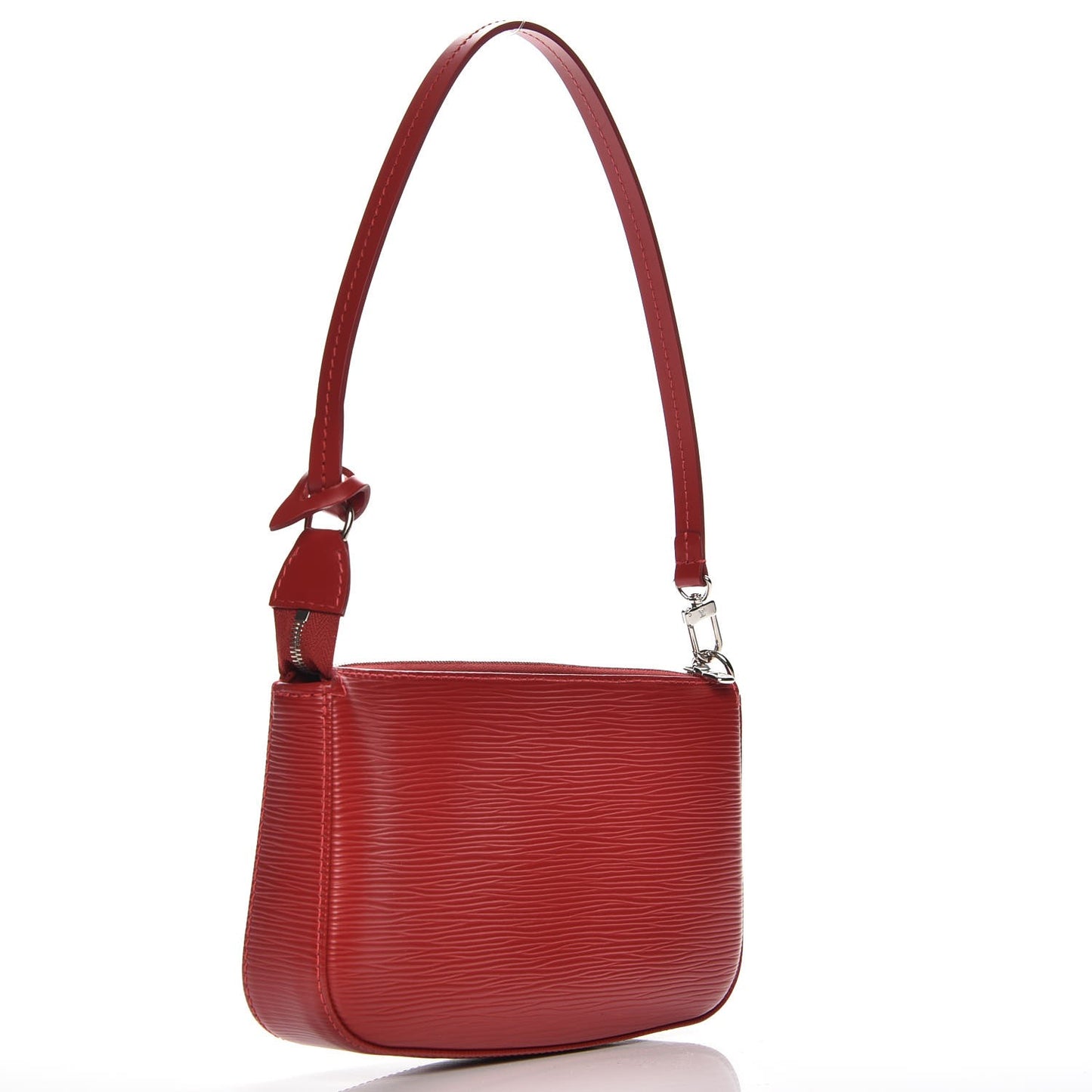 Epi Pochette Accessories NM Carmine