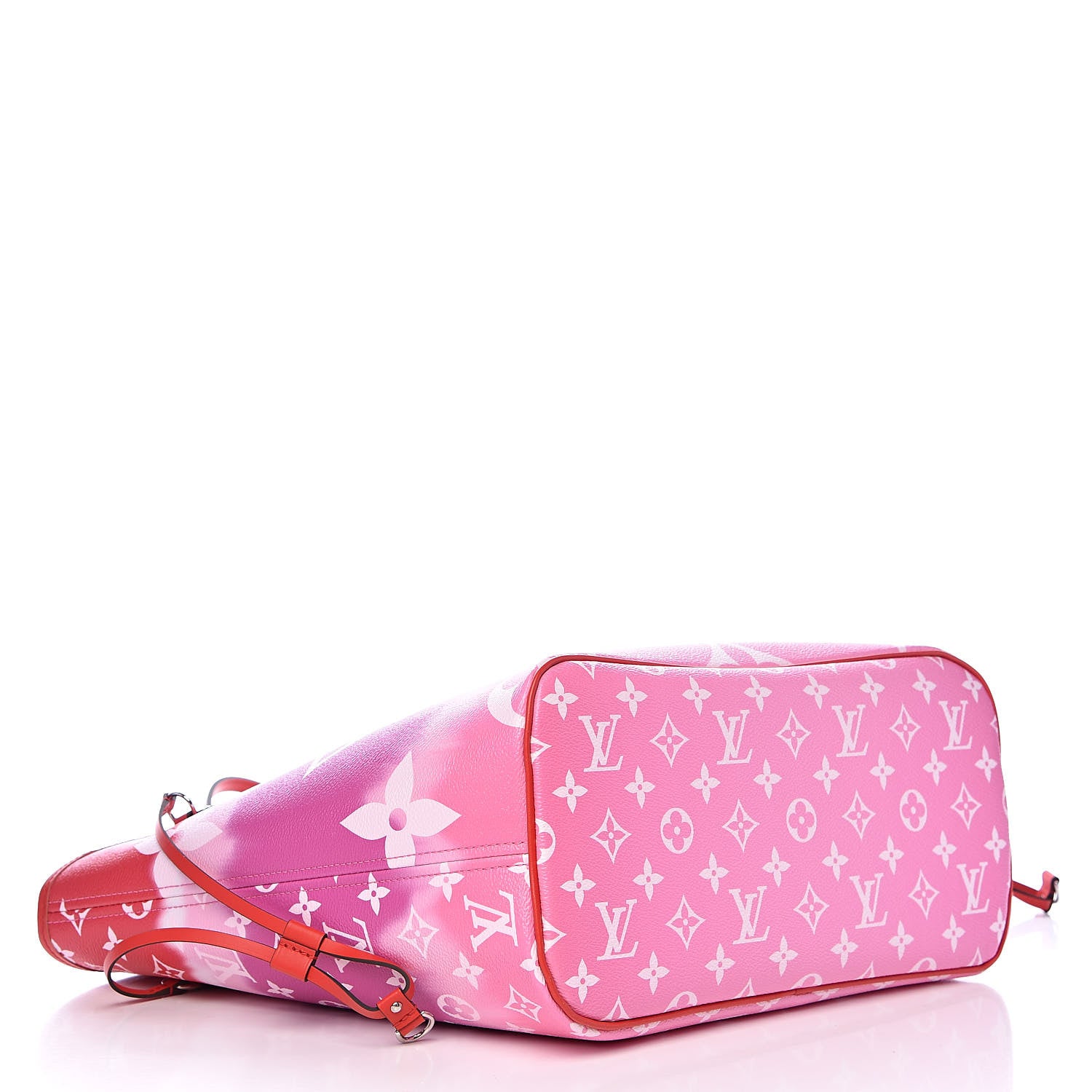 Louis Vuitton Monogram Escale Neverfull MM Rouge 5 of 9