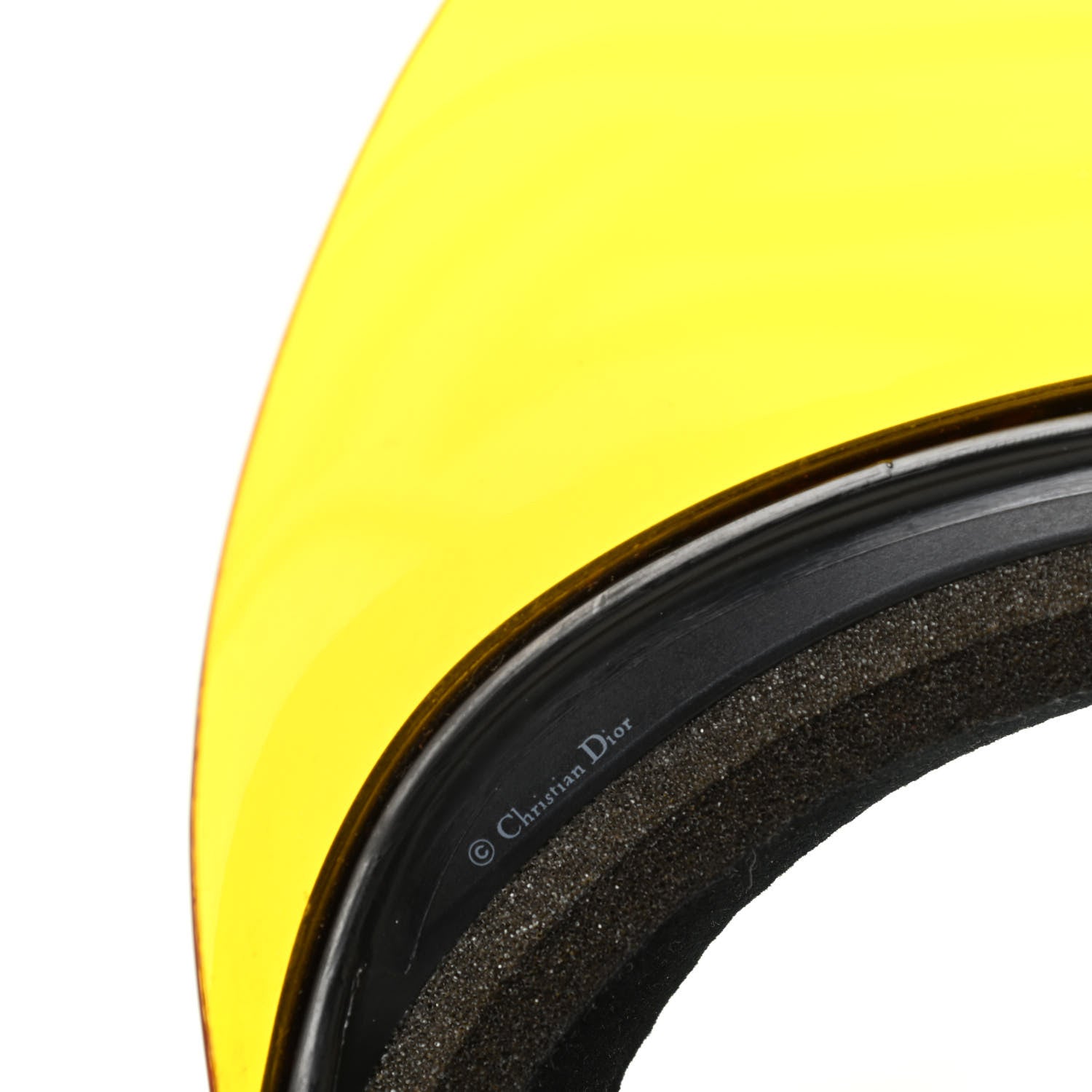 Christian Dior DiorClub1 Sun Visor Yellow 4 of 5